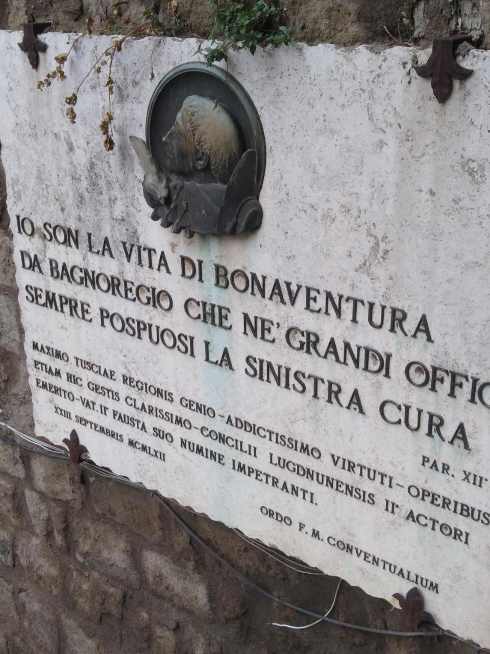 Hotel Casa Bonaventura Viterbo Esterno foto